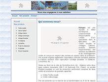Tablet Screenshot of klimpex-dz.com